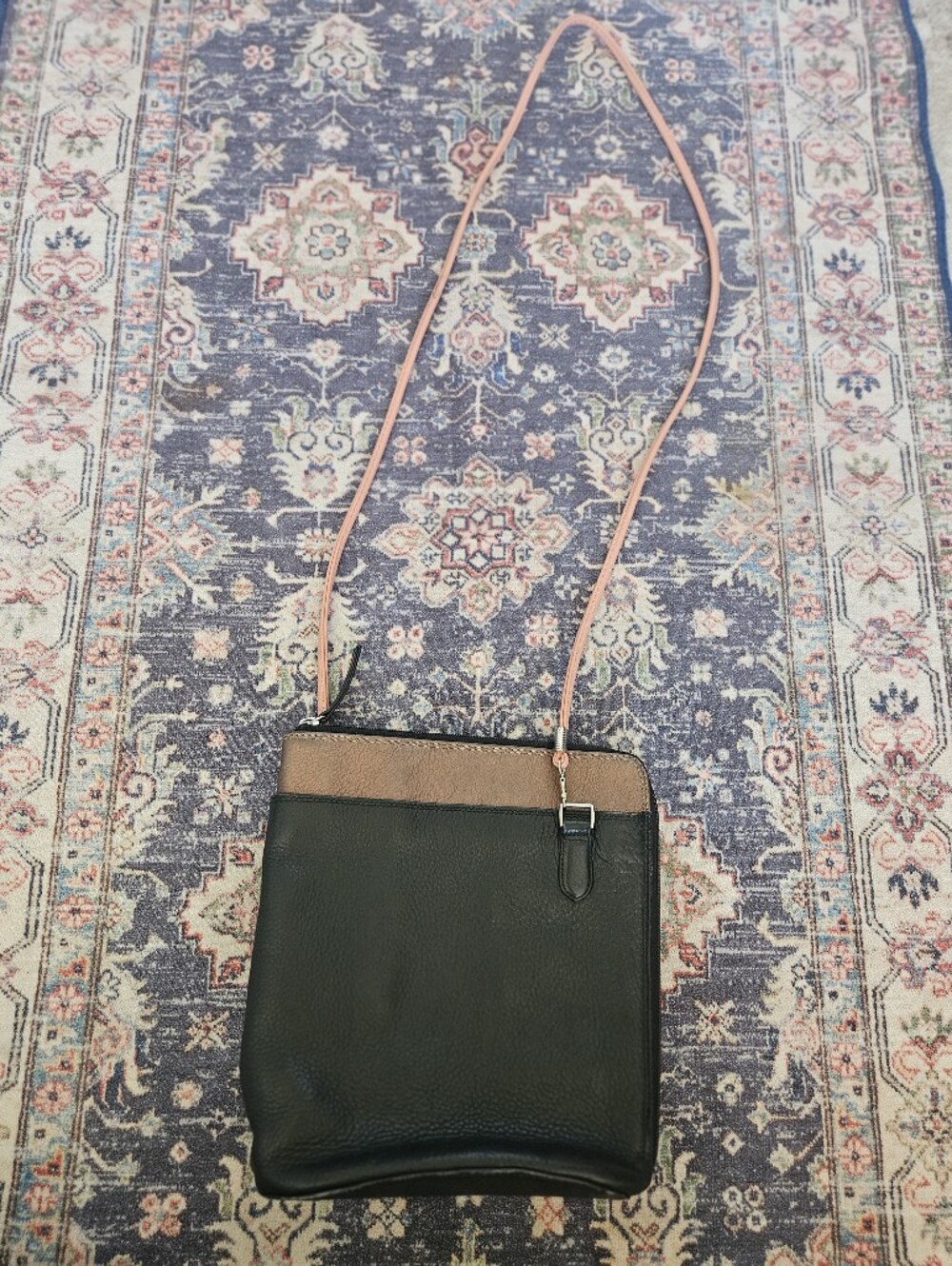 Derek Alexander Central Park Small Two Sided Zipped Cross-body (Style: CP 8732)